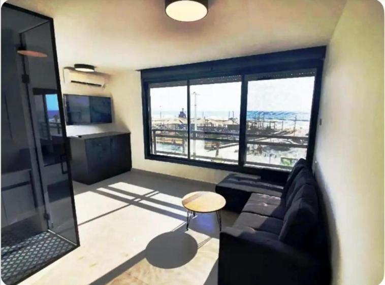 Ryo 11 דירת נופש חדשה על חוף הים נוף לים Bat Yam Exterior foto
